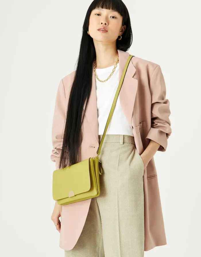 Accessorize Callie CrossBody Bag Green Lime Women CrossBody Bags