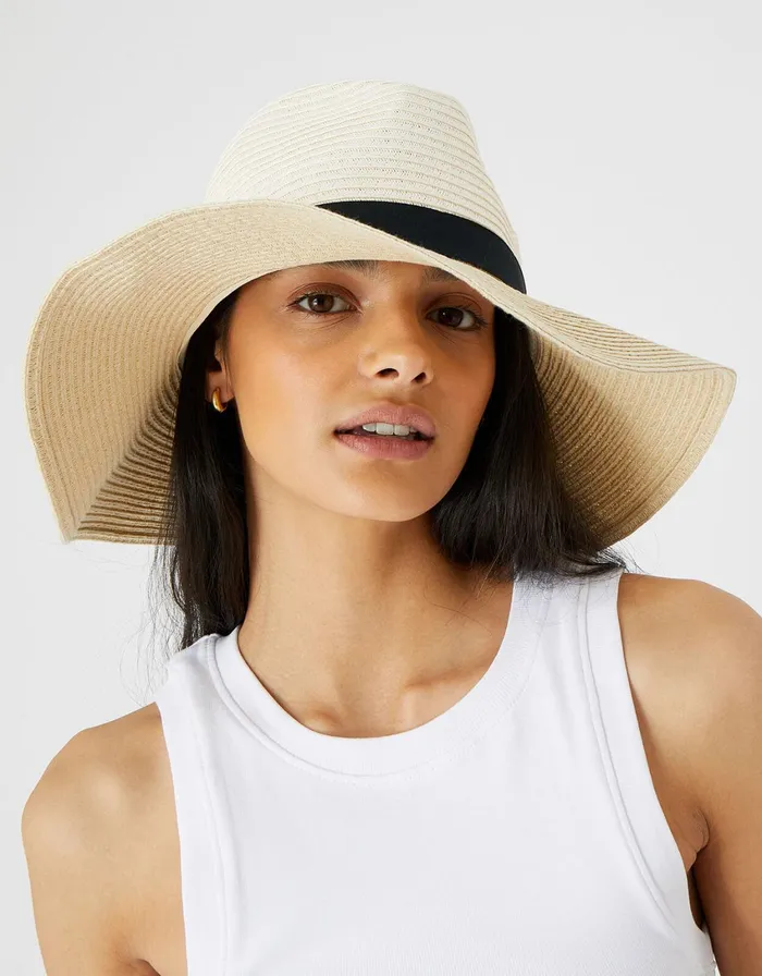 Accessorize Tortoise Fedora Natural Natural Women Hats