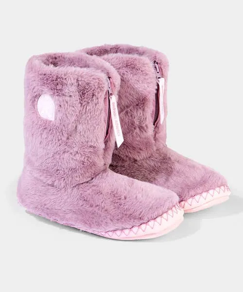 Apparel Invited Guests Joebrowns Dusky Pink Cosy Slipper Boots Dusky Pink Apparel Invited Guests Joebrowns Dusky Pink Cosy Slipper Boots Dusky Pink