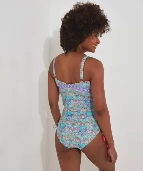 Apparel Swimwear Joebrowns Paradise Cove Tankini Top Blue Multi Apparel Swimwear Joebrowns Paradise Cove Tankini Top Blue Multi