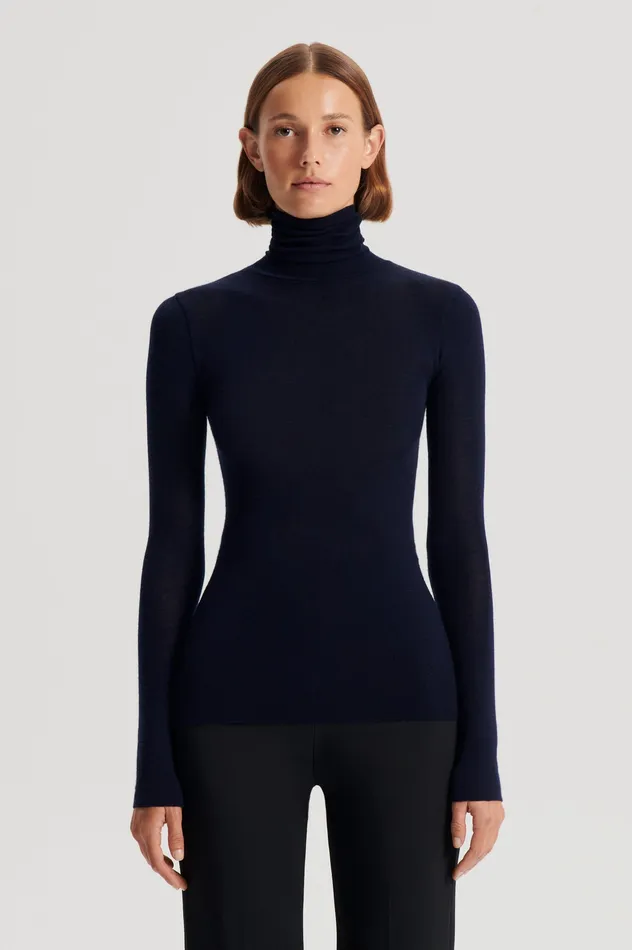 Babywool Polo Neck Navy Tops Scanlan Theodore Babywool Polo Neck Navy Tops Scanlan Theodore Women Knitwear Scanlan Theodore Babywool Polo Neck Navy Tops Scanlan Theodore Babywool Polo Neck Navy Tops Scanlan Theodore Women Knitwear Scanlan Theodore