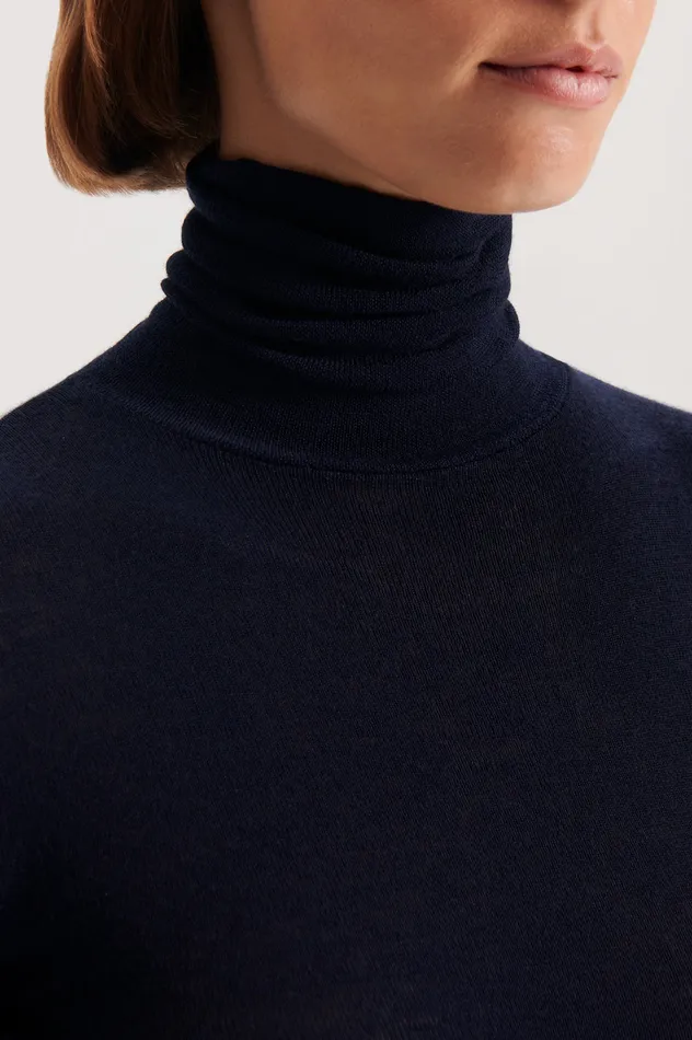Babywool Polo Neck Navy Tops Scanlan Theodore Babywool Polo Neck Navy Tops Scanlan Theodore Women Knitwear Scanlan Theodore Babywool Polo Neck Navy Tops Scanlan Theodore Babywool Polo Neck Navy Tops Scanlan Theodore Women Knitwear Scanlan Theodore