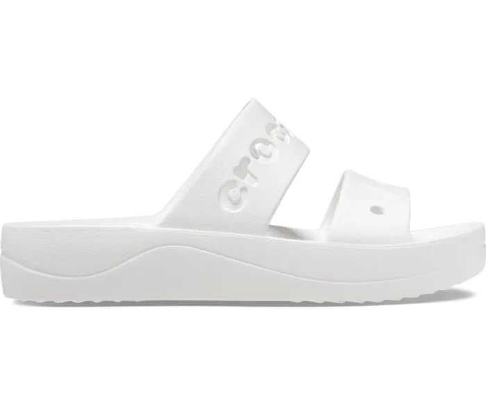 Baya Platform Sandal White Women Crocs Sandals