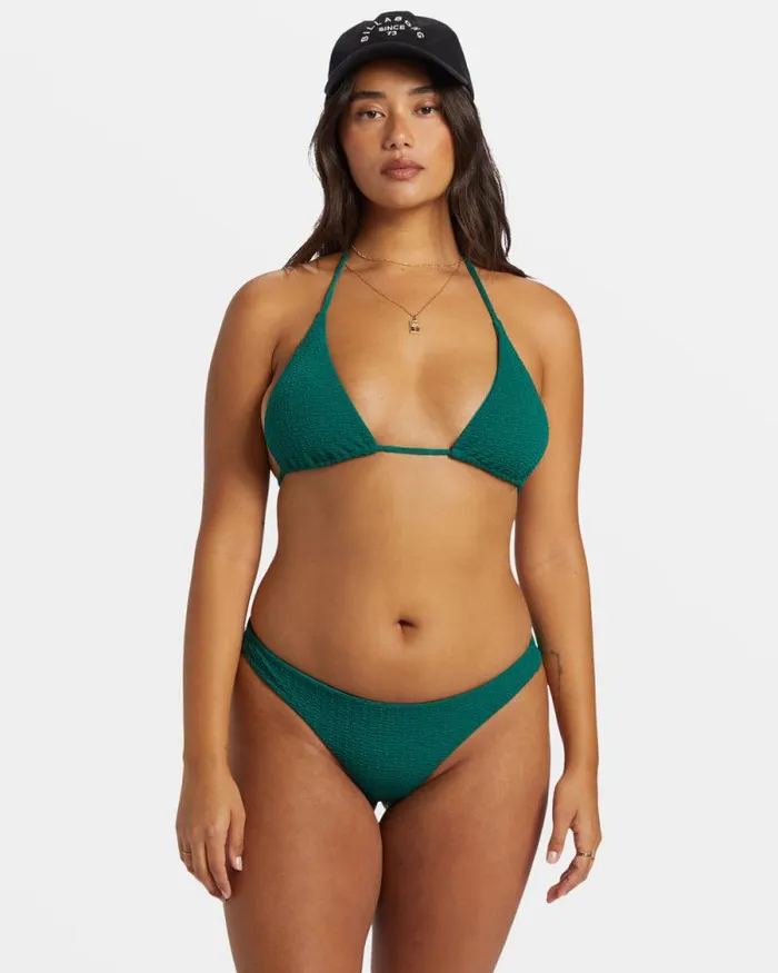 Billabong Bikinis So Dazed MultiWay Triangle Bikini Top Emerald Bay 8211 Women