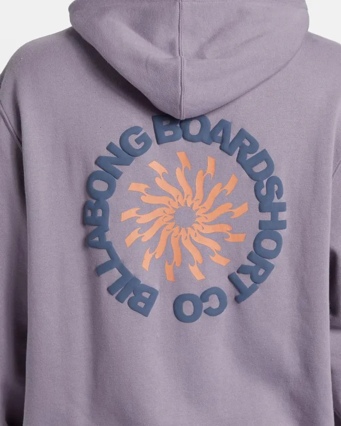 Billabong Hoodies and Fleece Short Sands Hoodie Purple Ash 8211 Men