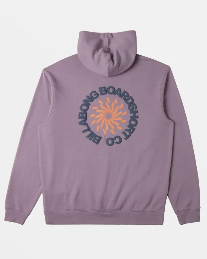 Billabong Hoodies and Fleece Short Sands Hoodie Purple Ash 8211 Men