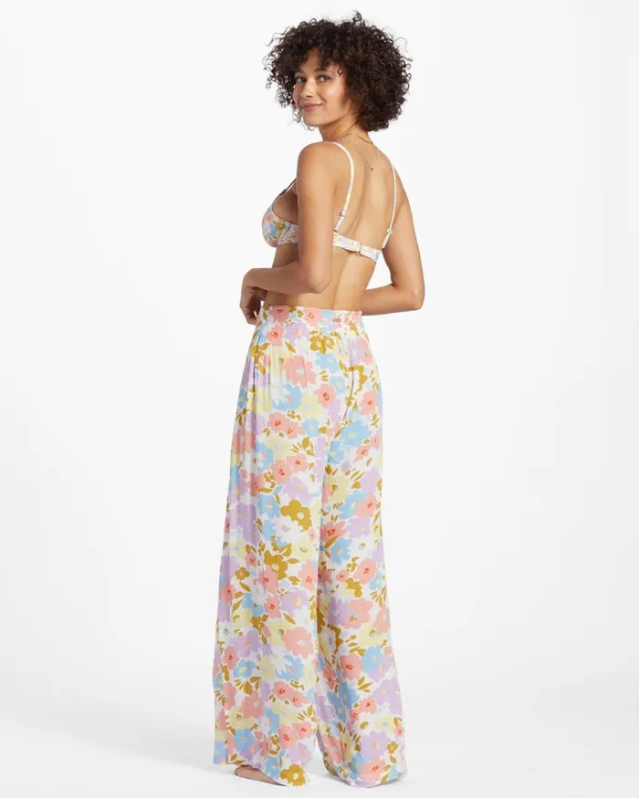 Billabong Jeans and Pants Split Spirit Floral Pants White Multi 8211 Women Billabong Jeans and Pants Split Spirit Floral Pants White Multi 8211 Women