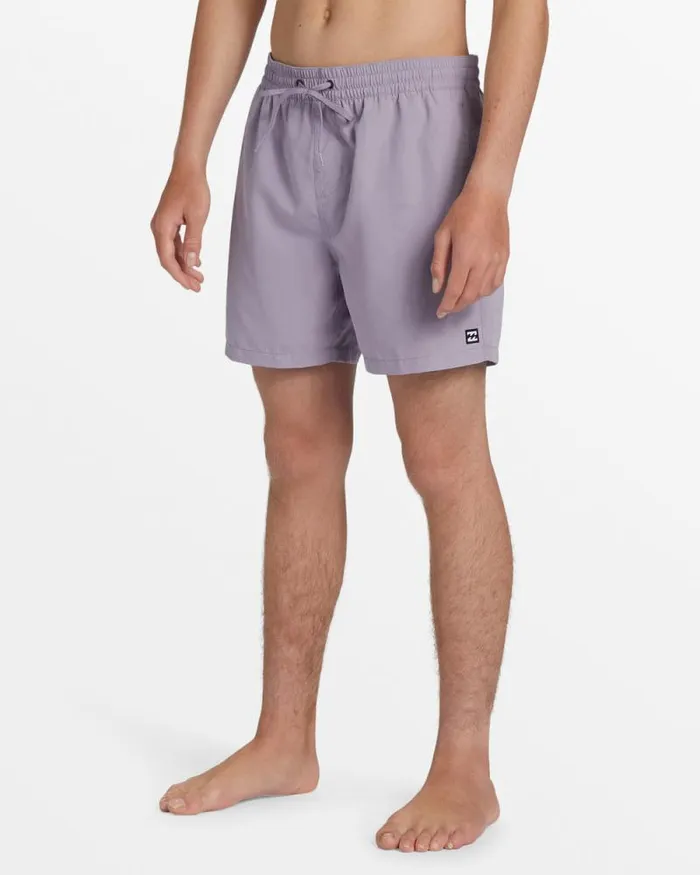 Billabong Layback Boardshorts All Day Layback 16034 Swim Trunks Grey Violet 8211 Men
