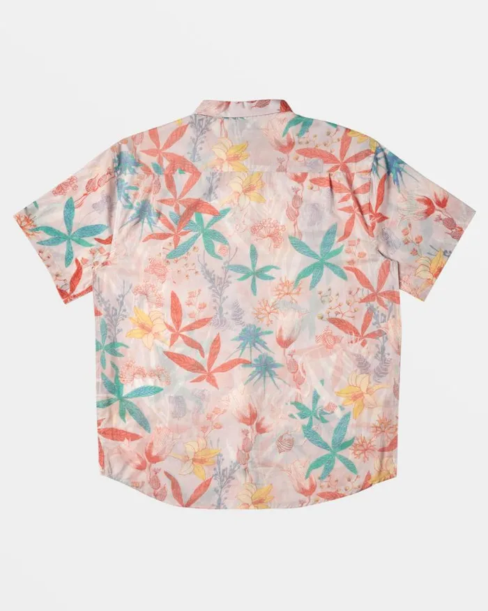 Billabong Shirts Sundays Short Sleeve Shirt Fog 8211 Men