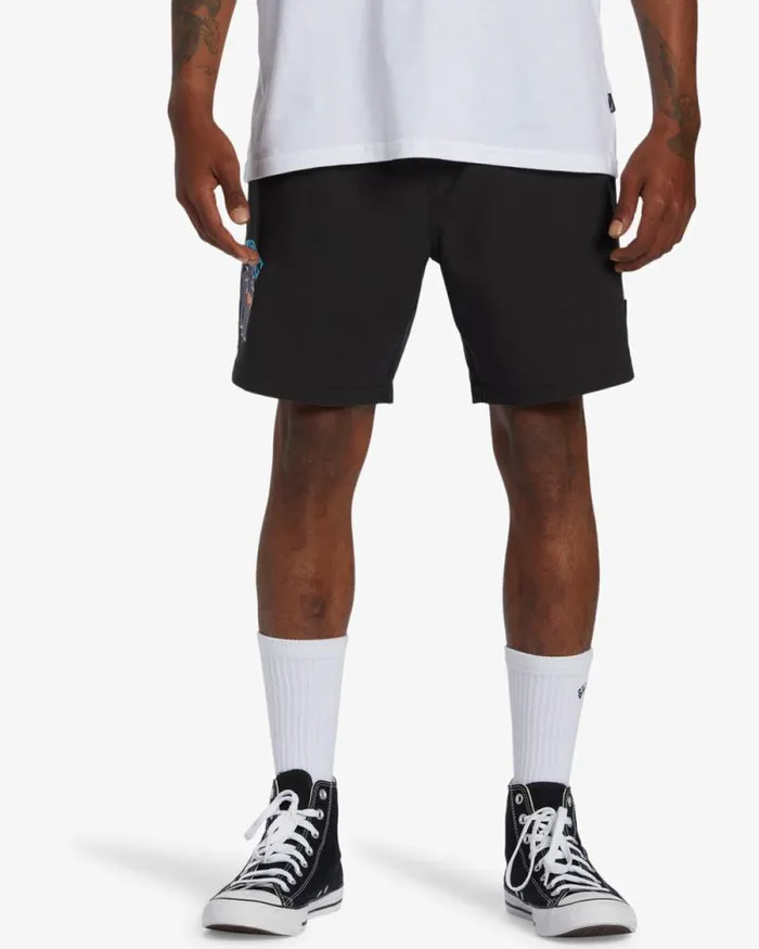 Billabong Short Length 16034 8211 175034 Dog Days Layback 17034 Swim Trunks Black 8211 Men Billabong Short Length 16034 8211 175034 Dog Days Layback 17034 Swim Trunks Black 8211 Men