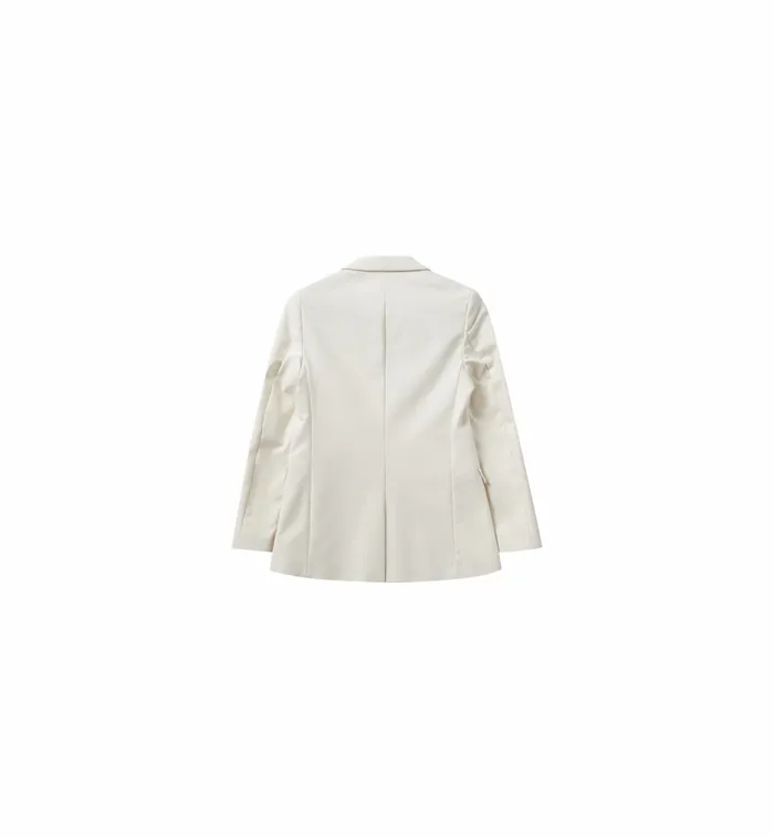 Blazers MMMary Night Blazer Ecru 8211 MOS MOSH Women Blazers MMMary Night Blazer Ecru 8211 MOS MOSH Women