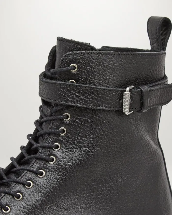 Boots Women Belstaff Finley Lace Up Boots Black Boots Women Belstaff Finley Lace Up Boots Black