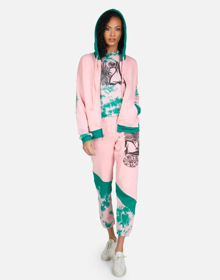 Charlene 90210 Tropical Dream Women039s Lauren Moshi Long Sweatpants