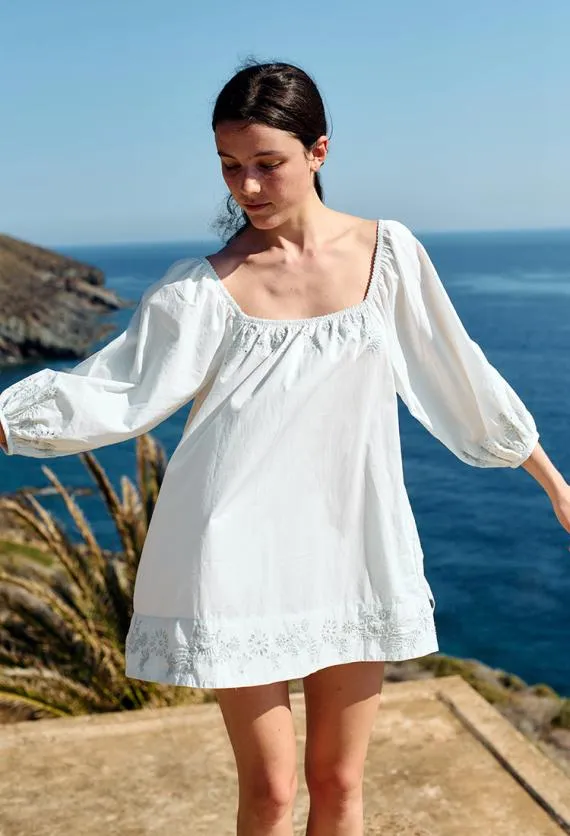 Ciao Lucia Mini Dresses Louise Dress Baby Blue 8211 Women