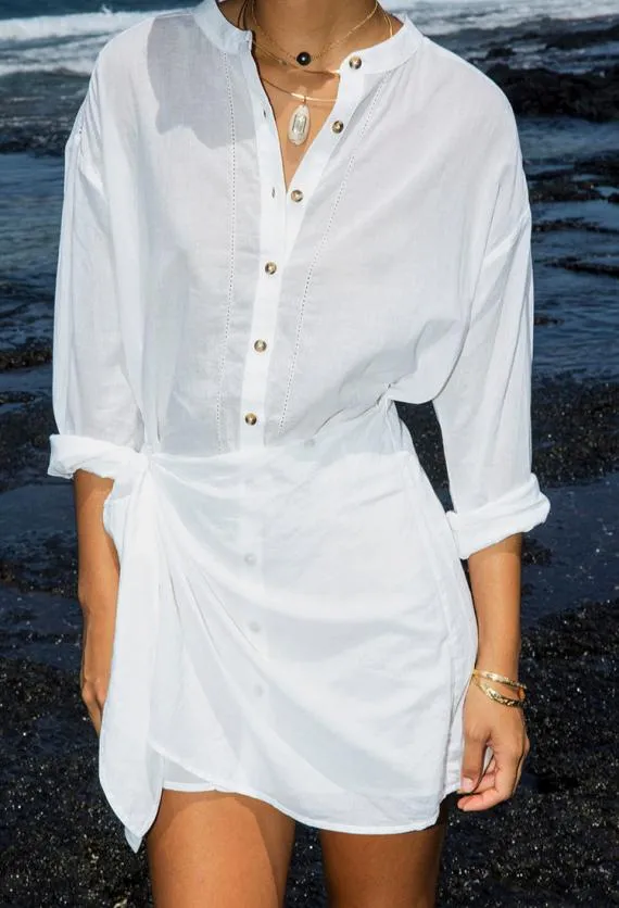 Ciao Lucia White Dresses Ana Dress White 8211 Women