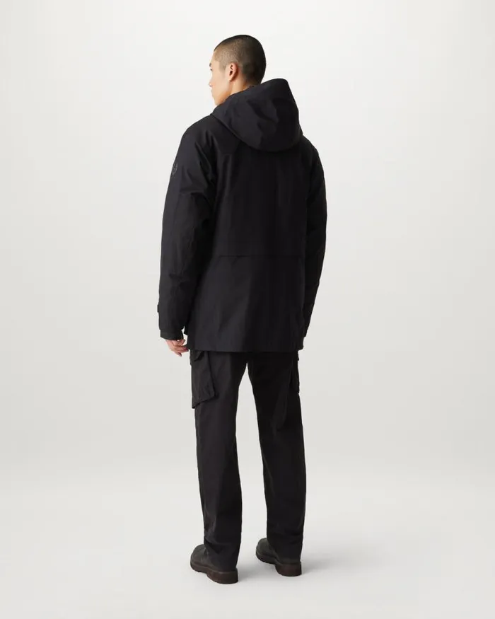 Coats and Parkas Men Belstaff Expedition 3In1 Parka Black Coats and Parkas Men Belstaff Expedition 3In1 Parka Black