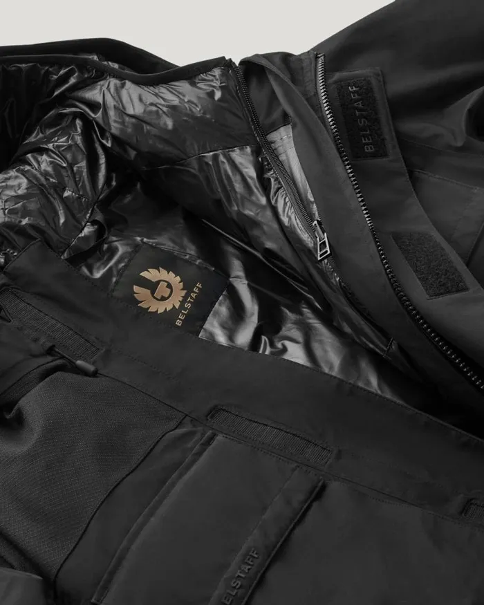 Coats and Parkas Men Belstaff Expedition 3In1 Parka Black Coats and Parkas Men Belstaff Expedition 3In1 Parka Black