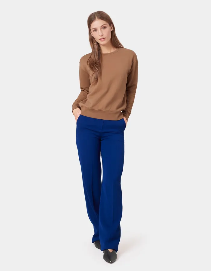 Crewneck Sweatshirts Women Classic Organic Crew 8211 Soft Lavender Colorfulstandard Women