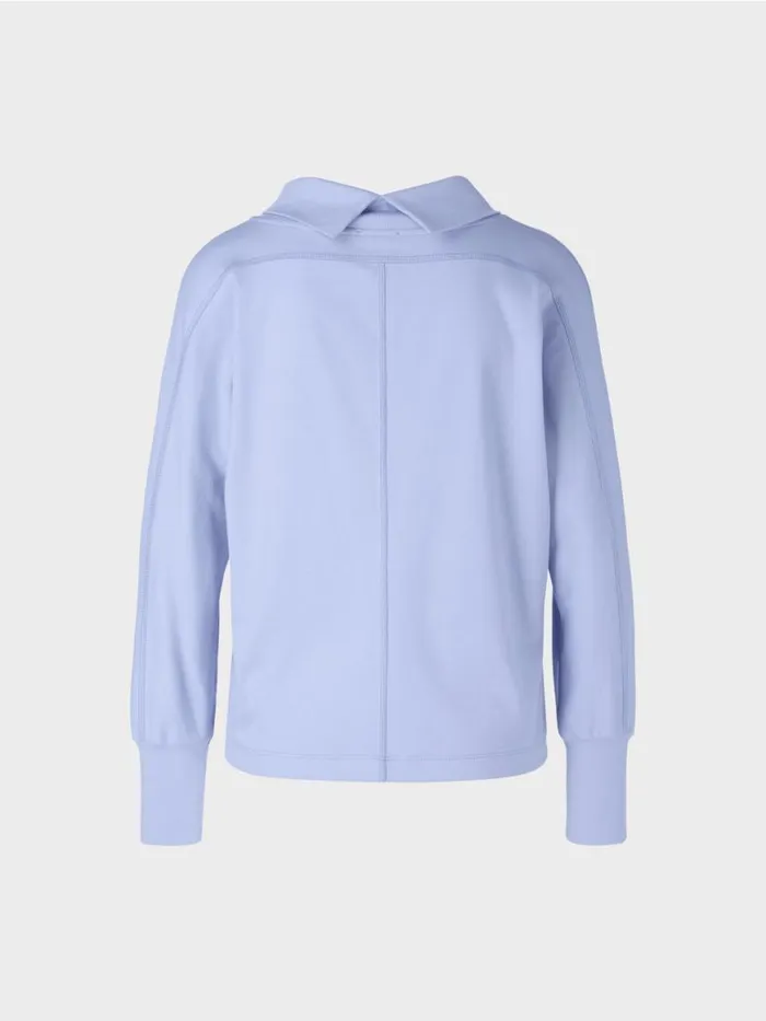 Damen Marc Cain Shirts and Tops TShirt Mit Angeschnittenen rmeln Soft Violet