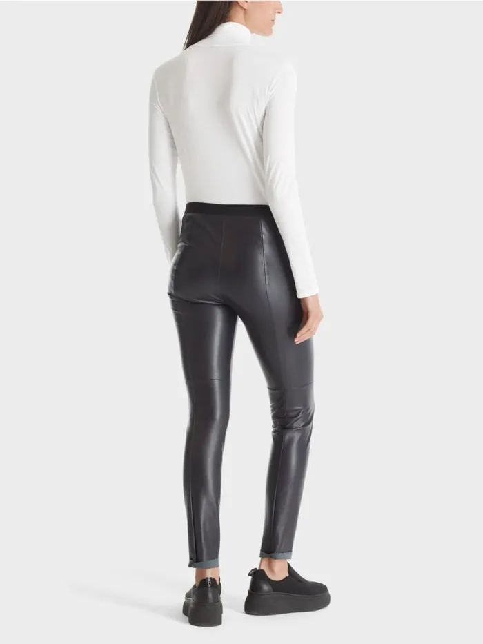 Damen Marc Cain Shirts and Tops Zarter Rollkragenpullover White