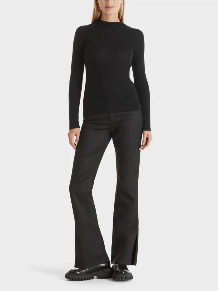 Damen Marc Cain Strick Sweater 034Rethink Together034 Black