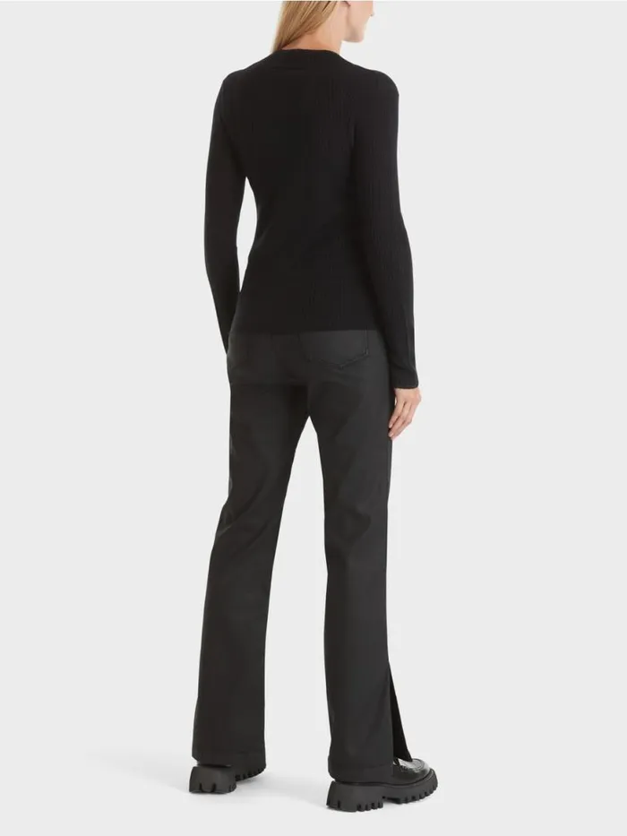 Damen Marc Cain Strick Sweater 034Rethink Together034 Black