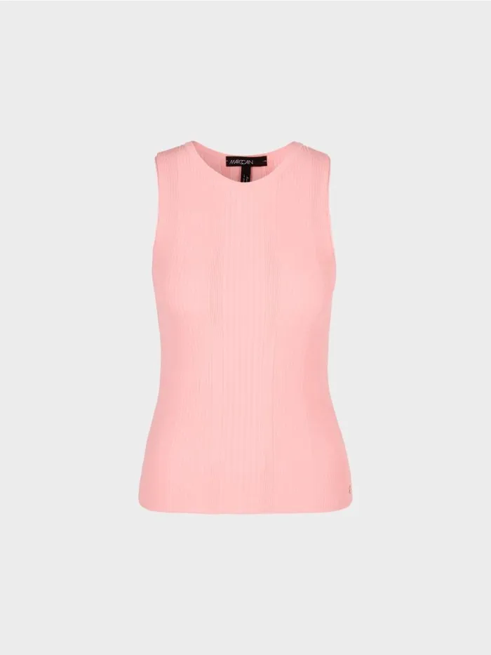 Damen Marc Cain Strick Top 034Rethink Together034 Soft Powder Pink