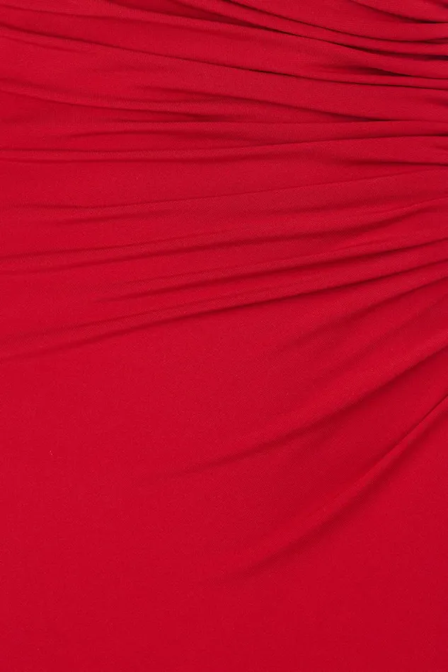 Dresses Women Halston Johanna Dress In Jersey Halston Red Dresses Women Halston Johanna Dress In Jersey Halston Red