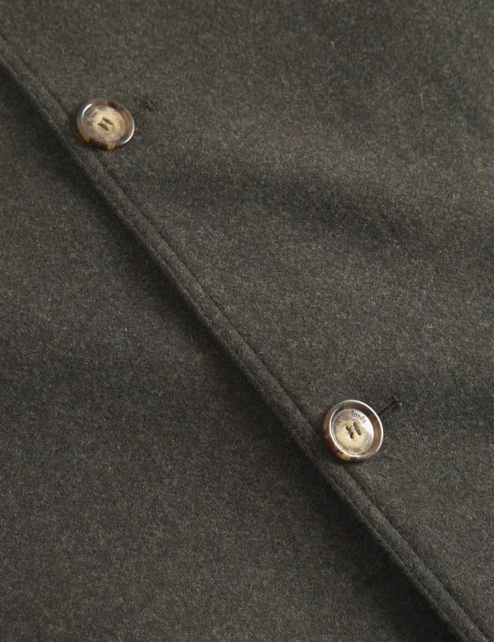 Fort Jackets PINE WOOL COAT Dark Moss Melang 8211 Men Fort Jackets PINE WOOL COAT Dark Moss Melang 8211 Men