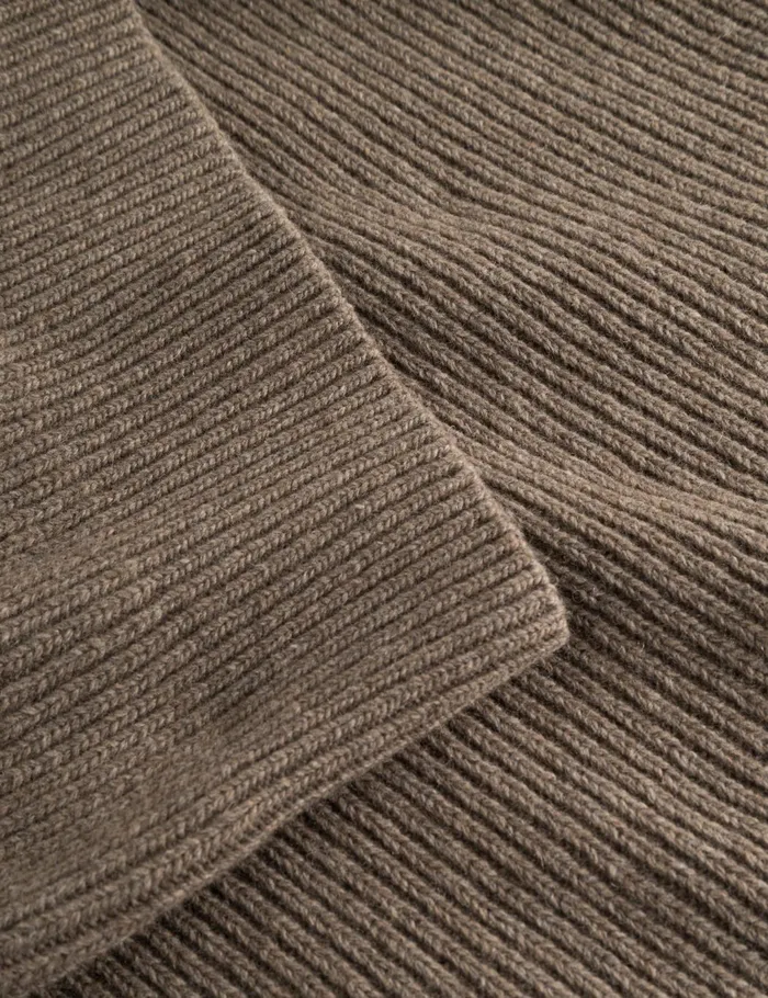 Fort Knitwear RELAX RIB KNIT Stonecold Brown 8211 Men
