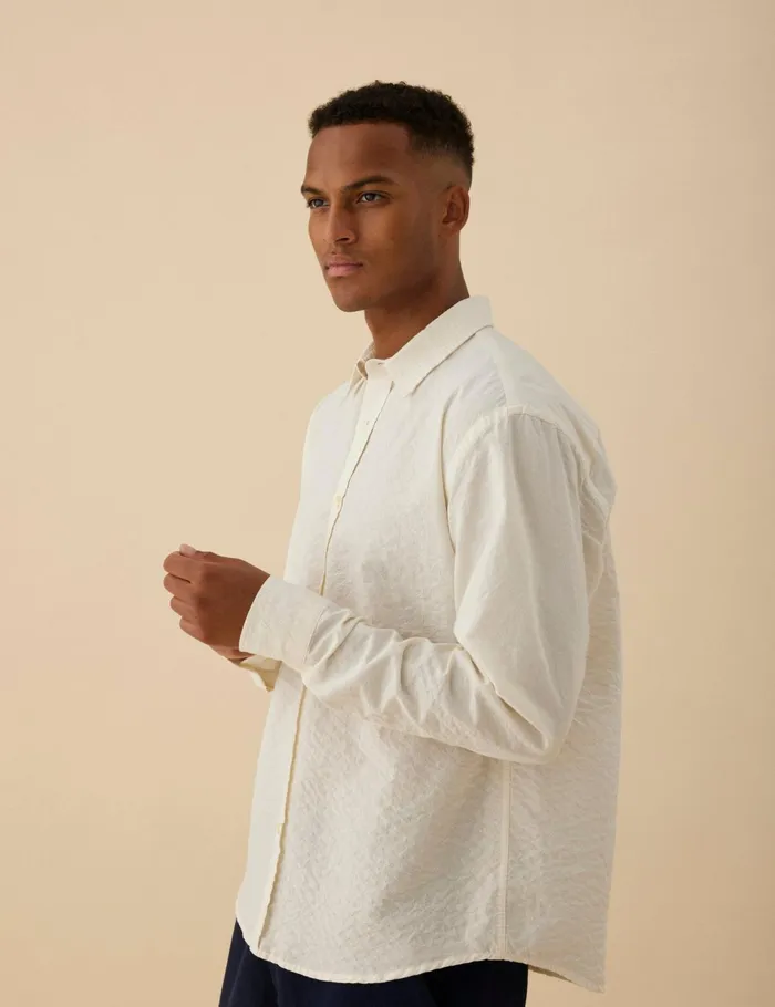 Fort Shirts HATCH SHIRT Cloud 8211 Men Fort Shirts HATCH SHIRT Cloud 8211 Men