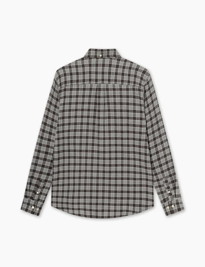 Fort Shirts HORNET SEERSUCKER SHIRT Brown Check 8211 Men Fort Shirts HORNET SEERSUCKER SHIRT Brown Check 8211 Men
