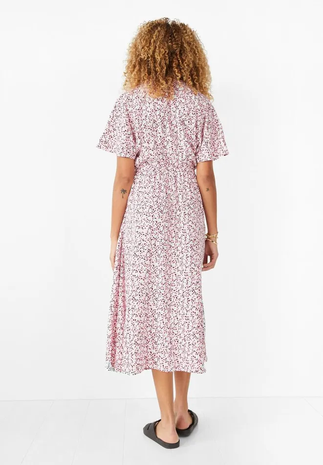 Hush Dresses Women Yasmin Midi Dress Mini Daisy Pink