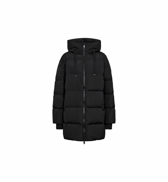 Jackets and Coats Women MMNova Avon Down Jacket Black MOS MOSH Jackets and Coats Women MMNova Avon Down Jacket Black MOS MOSH