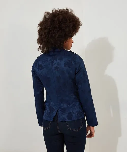 Joebrowns Must Have Military Jacquard Jacket Blue Apparel Coats and Jackets Joebrowns Must Have Military Jacquard Jacket Blue Apparel Coats and Jackets