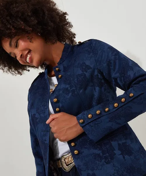 Joebrowns Must Have Military Jacquard Jacket Blue Apparel Coats and Jackets Joebrowns Must Have Military Jacquard Jacket Blue Apparel Coats and Jackets