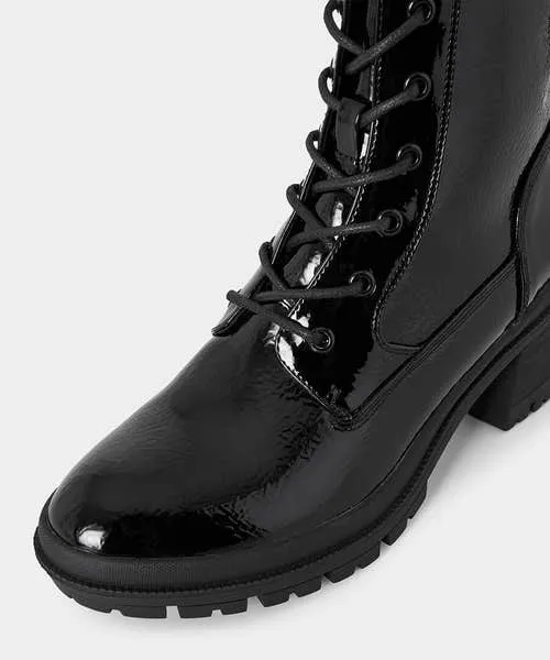 Joebrowns Shoes Sandals and Boots Apparel Go Getter Patent Boots Black Joebrowns Shoes Sandals and Boots Apparel Go Getter Patent Boots Black