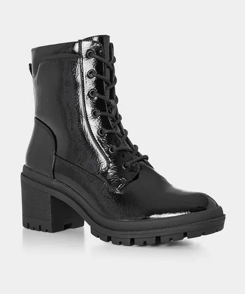 Joebrowns Shoes Sandals and Boots Apparel Go Getter Patent Boots Black Joebrowns Shoes Sandals and Boots Apparel Go Getter Patent Boots Black