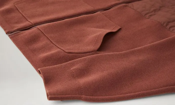 Knitwear Men Belstaff Venture Full Zip Cardigan Deep Copper Knitwear Men Belstaff Venture Full Zip Cardigan Deep Copper
