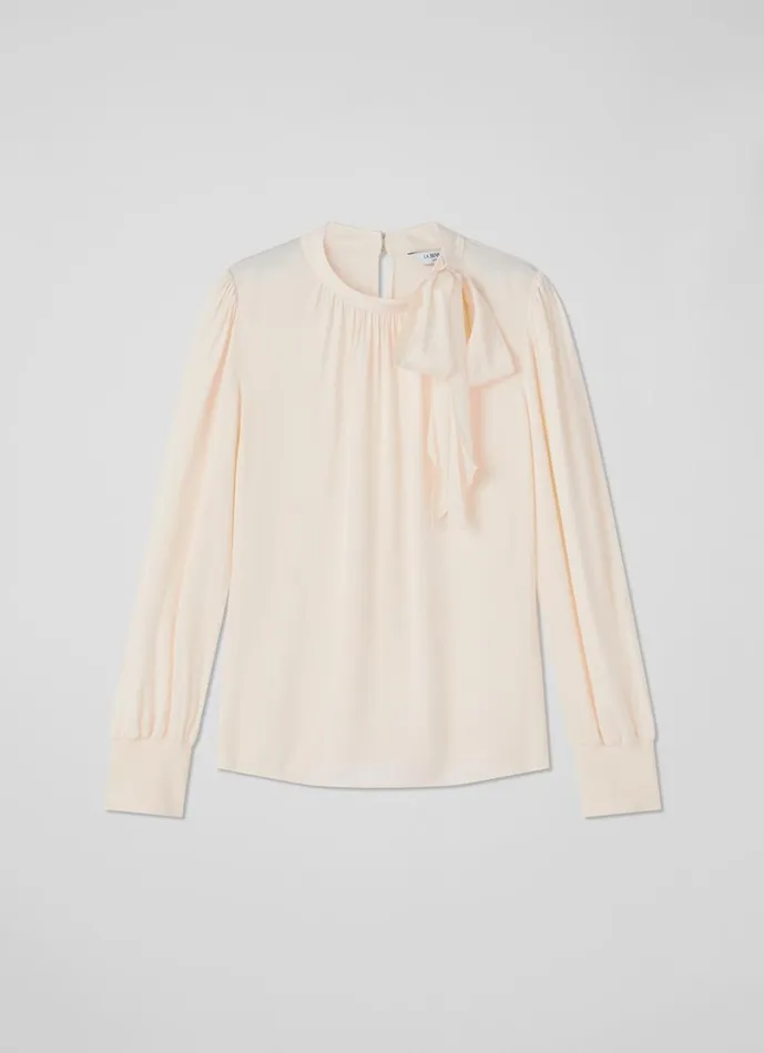 LKBennett Tops Women Marcy Cream Blouse LKBennett Tops Women Marcy Cream Blouse