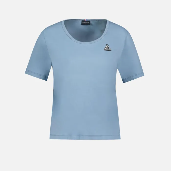 Le Coq Sportif Essentiels Tshirt Femme Faded Denim Women Tshirts Polos Shirts And Tops Le Coq Sportif Essentiels Tshirt Femme Faded Denim Women Tshirts Polos Shirts And Tops