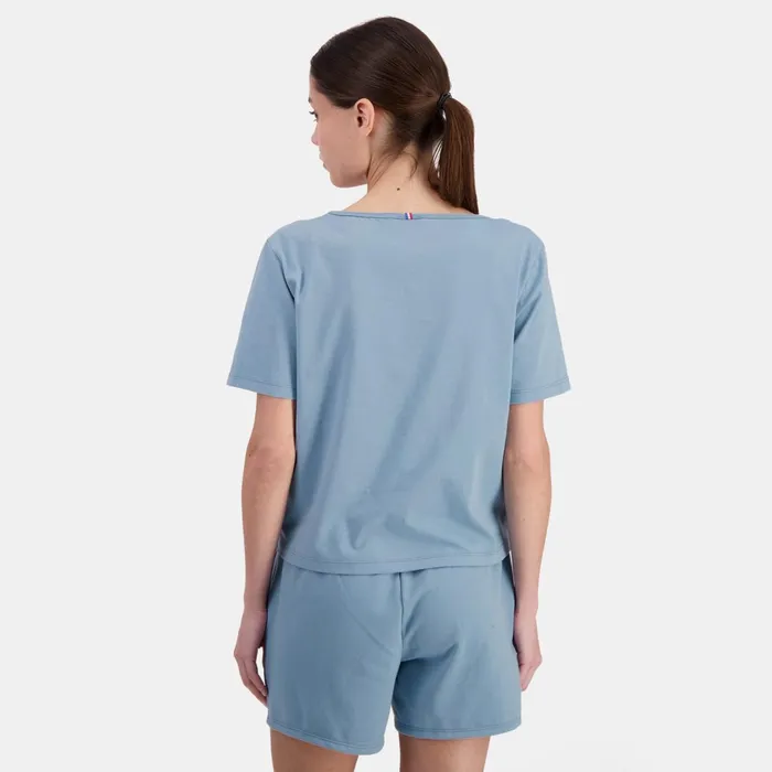 Le Coq Sportif Essentiels Tshirt Femme Faded Denim Women Tshirts Polos Shirts And Tops Le Coq Sportif Essentiels Tshirt Femme Faded Denim Women Tshirts Polos Shirts And Tops