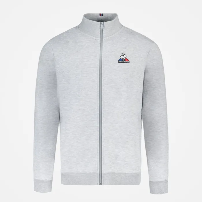 Le Coq Sportif Essentiels ZipUp Sweatshirtshirt Gris Chin Clair Men Sweatshirts Le Coq Sportif Essentiels ZipUp Sweatshirtshirt Gris Chin Clair Men Sweatshirts