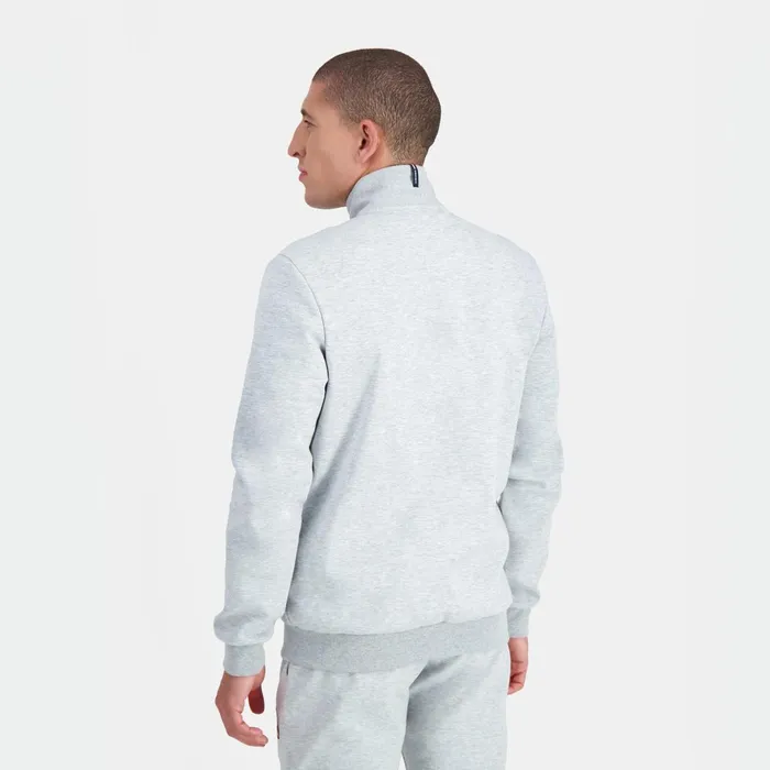 Le Coq Sportif Essentiels ZipUp Sweatshirtshirt Gris Chin Clair Men Sweatshirts Le Coq Sportif Essentiels ZipUp Sweatshirtshirt Gris Chin Clair Men Sweatshirts