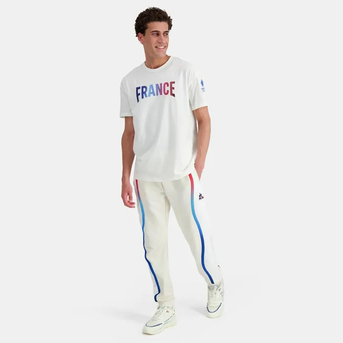 Le Coq Sportif France039s Olympic Team TShirt Marshmallow Men Tshirts And Tops Le Coq Sportif France039s Olympic Team TShirt Marshmallow Men Tshirts And Tops