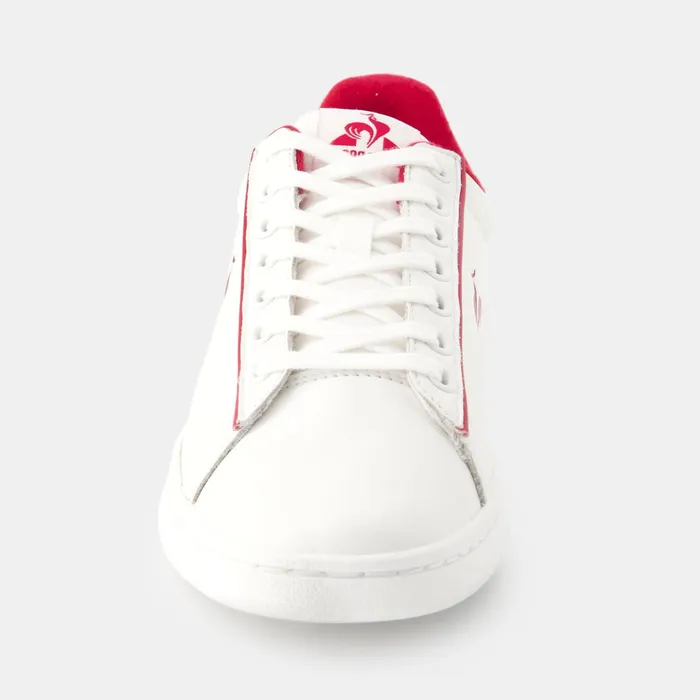Le Coq Sportif Shoes LCS COURT CLEAN W Optical Whitecerise Women Trainers And Sneakers Le Coq Sportif Shoes LCS COURT CLEAN W Optical Whitecerise Women Trainers And Sneakers