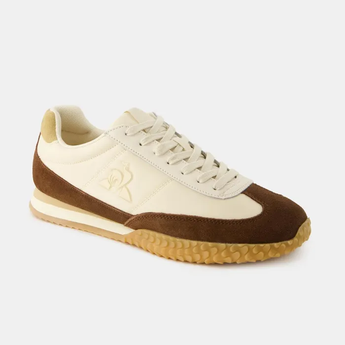 Le Coq Sportif Shoes VELOCE I MOCHA Turtledove Partridge Men Trainers And Sneakers Le Coq Sportif Shoes VELOCE I MOCHA Turtledove Partridge Men Trainers And Sneakers
