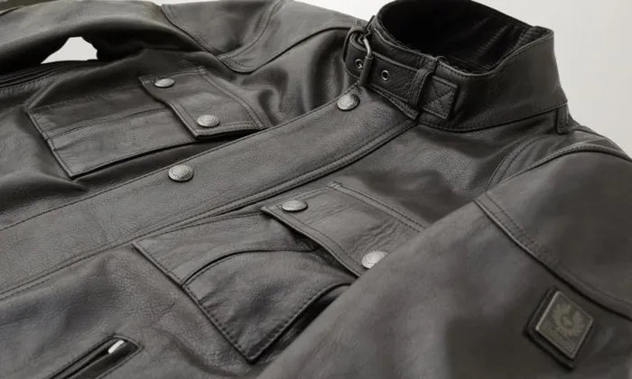 Leather Jackets Men Belstaff Gangster Jacket Black Leather Jackets Men Belstaff Gangster Jacket Black