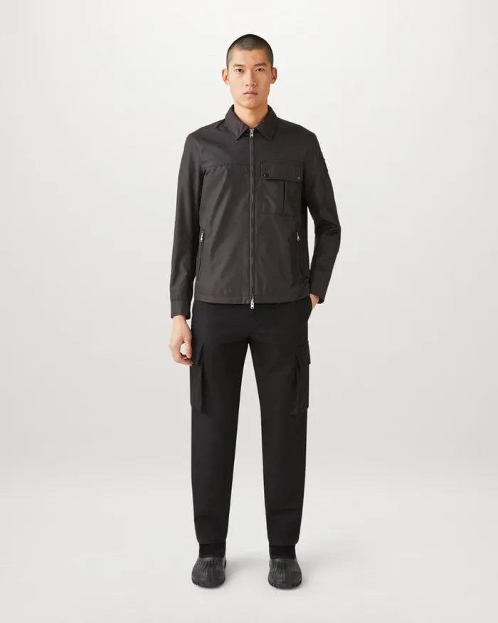 Lightweight Jackets Men Belstaff Drill Overshirt Black Lightweight Jackets Men Belstaff Drill Overshirt Black