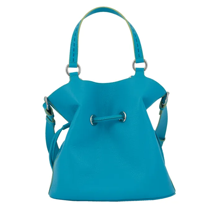 M Bucket Bag Multico Ocean Blue Women Lancel Shoulder Bags M Bucket Bag Multico Ocean Blue Women Lancel Shoulder Bags